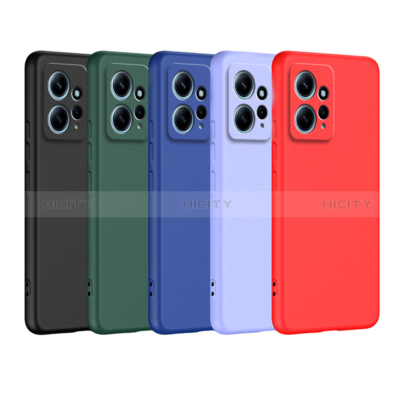 Xiaomi Redmi Note 12 4G用360度 フルカバー極薄ソフトケース シリコンケース 耐衝撃 全面保護 バンパー H01P Xiaomi 