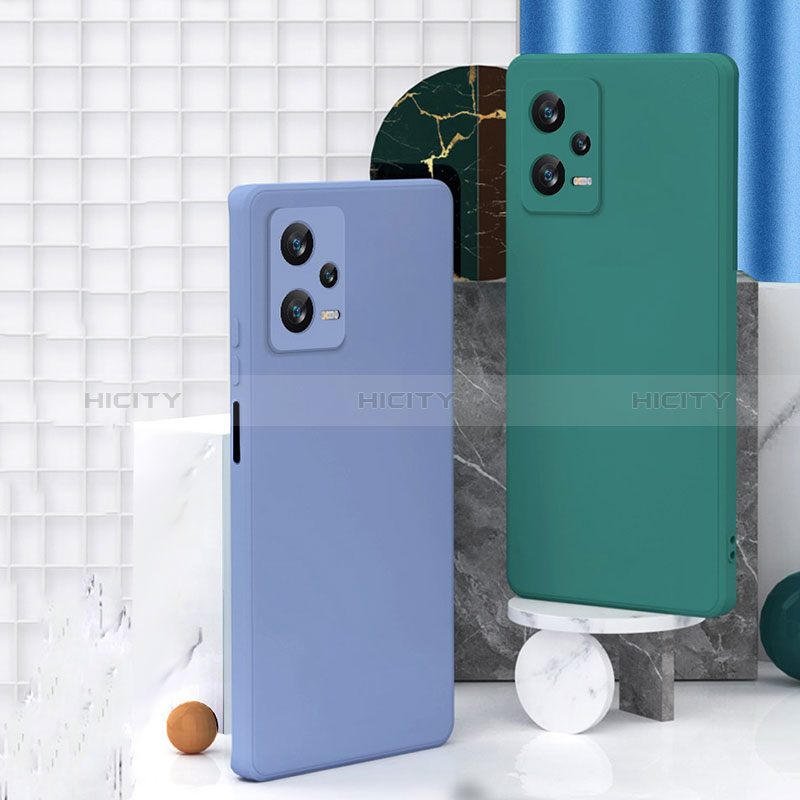 Xiaomi Redmi Note 12 5G用360度 フルカバー極薄ソフトケース シリコンケース 耐衝撃 全面保護 バンパー YK1 Xiaomi 