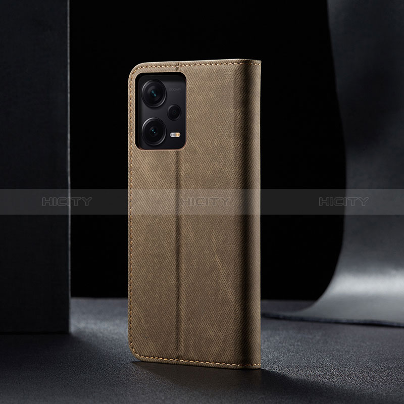 Xiaomi Redmi Note 12 Explorer用手帳型 布 スタンド B01S Xiaomi 