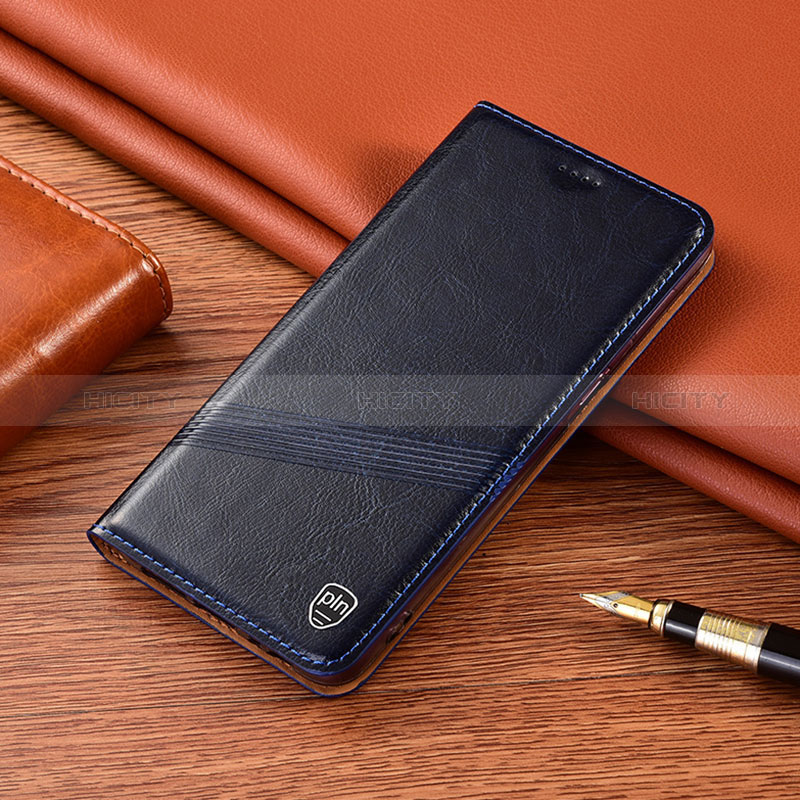 Xiaomi Redmi Note 12 Pro+ Plus 5G用手帳型 レザーケース スタンド カバー H09P Xiaomi ネイビー