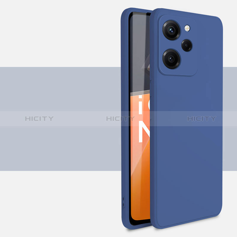 Xiaomi Redmi Note 12 Pro Speed 5G用360度 フルカバー極薄ソフトケース シリコンケース 耐衝撃 全面保護 バンパー YK1 Xiaomi ネイビー