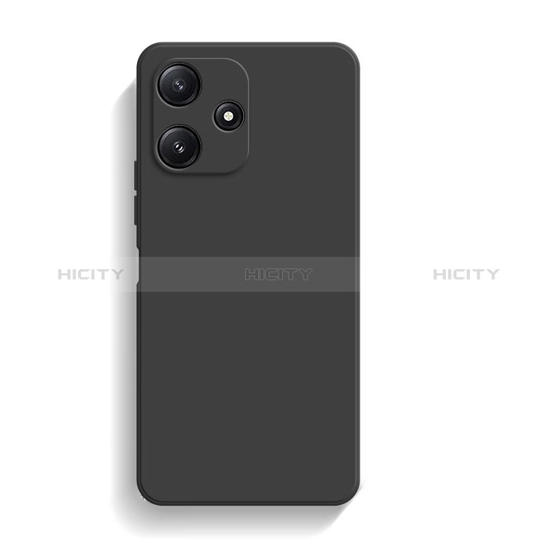 Xiaomi Redmi Note 12R 5G用360度 フルカバー極薄ソフトケース シリコンケース 耐衝撃 全面保護 バンパー YK4 Xiaomi ブラック