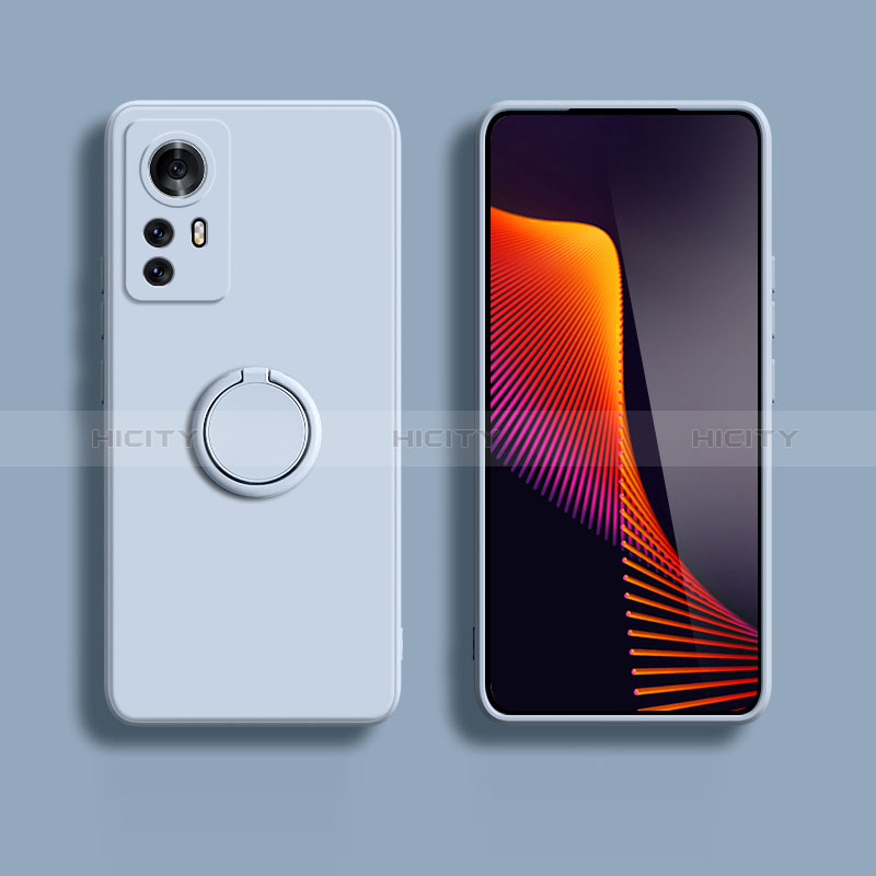 Xiaomi Redmi Note 12S用極薄ソフトケース シリコンケース 耐衝撃 全面保護 アンド指輪 マグネット式 バンパー S03 Xiaomi 