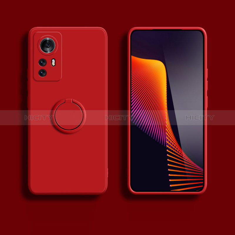 Xiaomi Redmi Note 12S用極薄ソフトケース シリコンケース 耐衝撃 全面保護 アンド指輪 マグネット式 バンパー S03 Xiaomi 