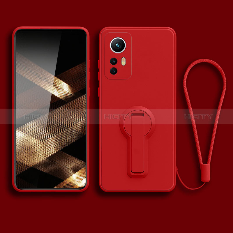 Xiaomi Redmi Note 12S用極薄ソフトケース シリコンケース 耐衝撃 全面保護 スタンド バンパー Xiaomi 