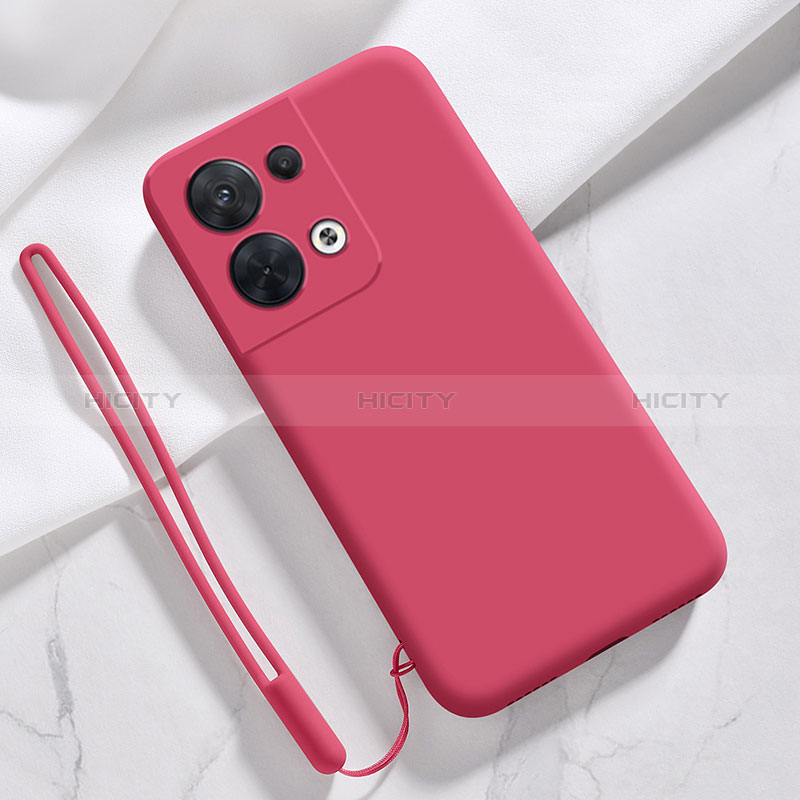 Xiaomi Redmi Note 13 5G用360度 フルカバー極薄ソフトケース シリコンケース 耐衝撃 全面保護 バンパー YK1 Xiaomi レッド