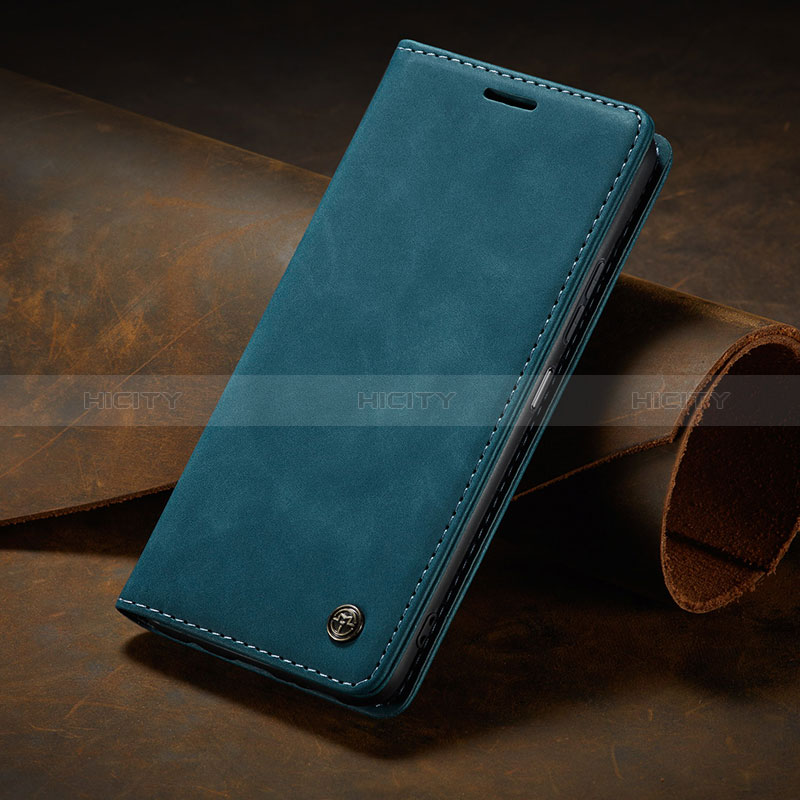 Xiaomi Redmi Note 13 5G用手帳型 レザーケース スタンド カバー C02S Xiaomi ネイビー