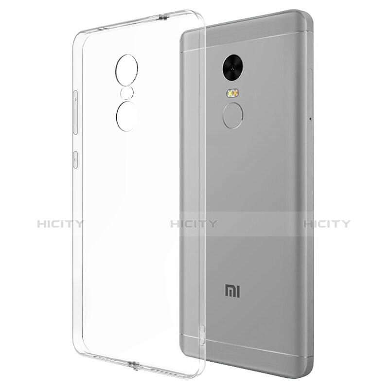 Xiaomi Redmi Note 4 Standard Edition用極薄ソフトケース シリコンケース 耐衝撃 全面保護 クリア透明 カバー Xiaomi クリア