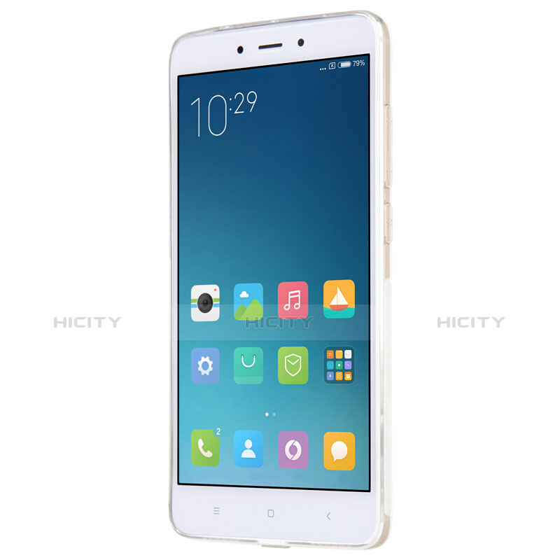 Xiaomi Redmi Note 4 Standard Edition用極薄ソフトケース シリコンケース 耐衝撃 全面保護 クリア透明 T09 Xiaomi クリア