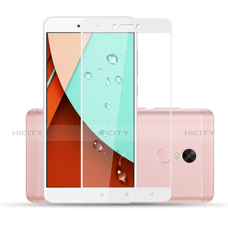 Xiaomi Redmi Note 4 Standard Edition用強化ガラス フル液晶保護フィルム F04 Xiaomi ホワイト