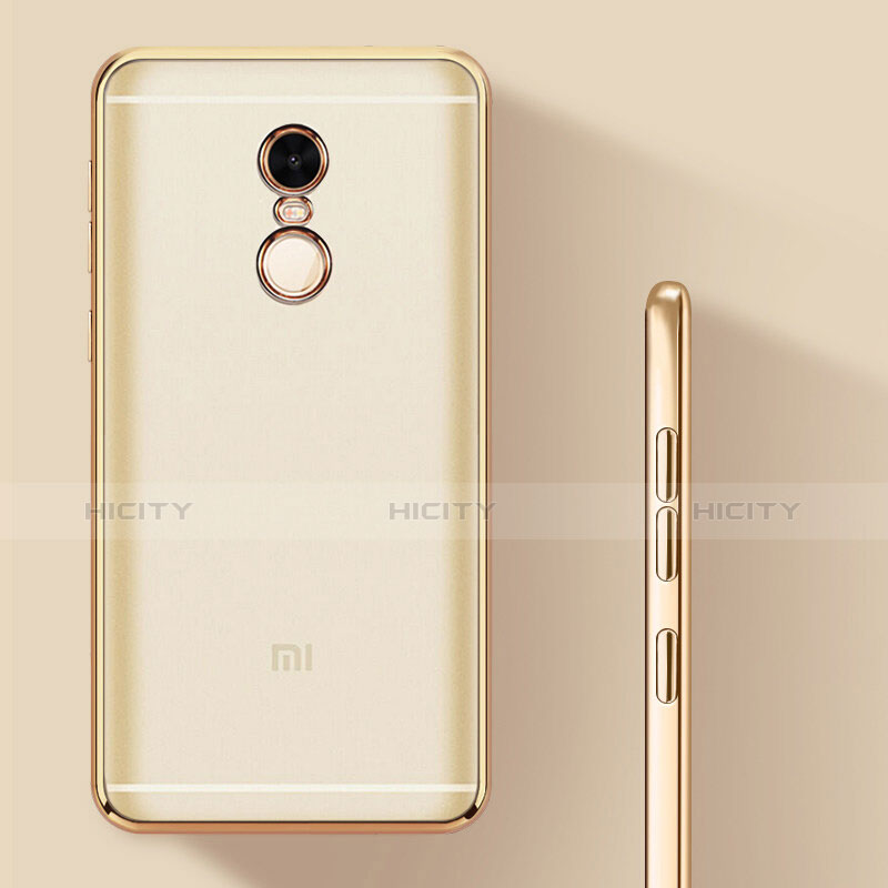 Xiaomi Redmi Note 4X用バンパーケース クリア透明 Xiaomi ゴールド