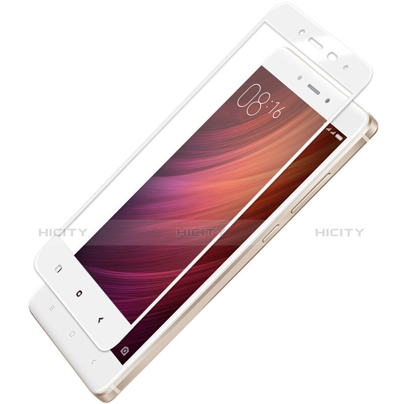 Xiaomi Redmi Note 4X High Edition用強化ガラス フル液晶保護フィルム F02 Xiaomi ホワイト