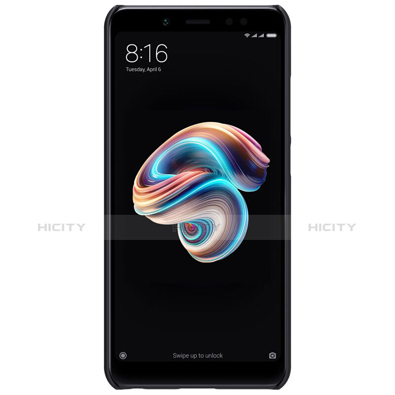 Xiaomi Redmi Note 5 AI Dual Camera用ハードケース プラスチック メッシュ デザイン Xiaomi ブラック