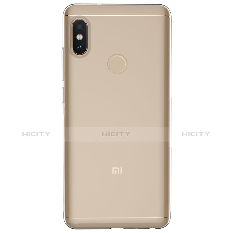 Xiaomi Redmi Note 5 AI Dual Camera用極薄ソフトケース シリコンケース 耐衝撃 全面保護 クリア透明 カバー Xiaomi クリア