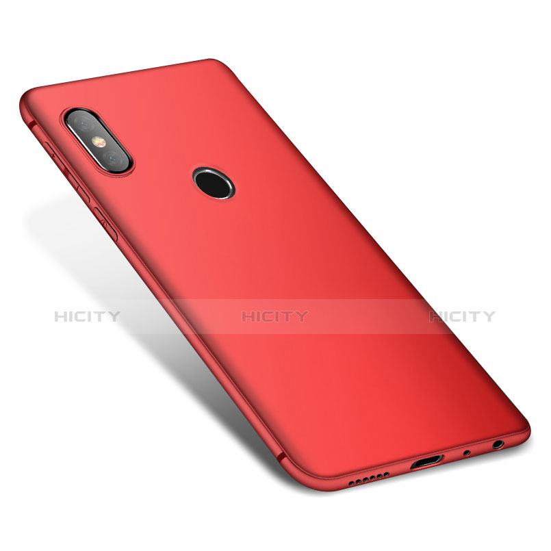 Xiaomi Redmi Note 5用極薄ソフトケース シリコンケース 耐衝撃 全面保護 S01 Xiaomi レッド