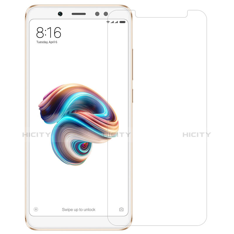 Xiaomi Redmi Note 5 Pro用強化ガラス 液晶保護フィルム T03 Xiaomi クリア