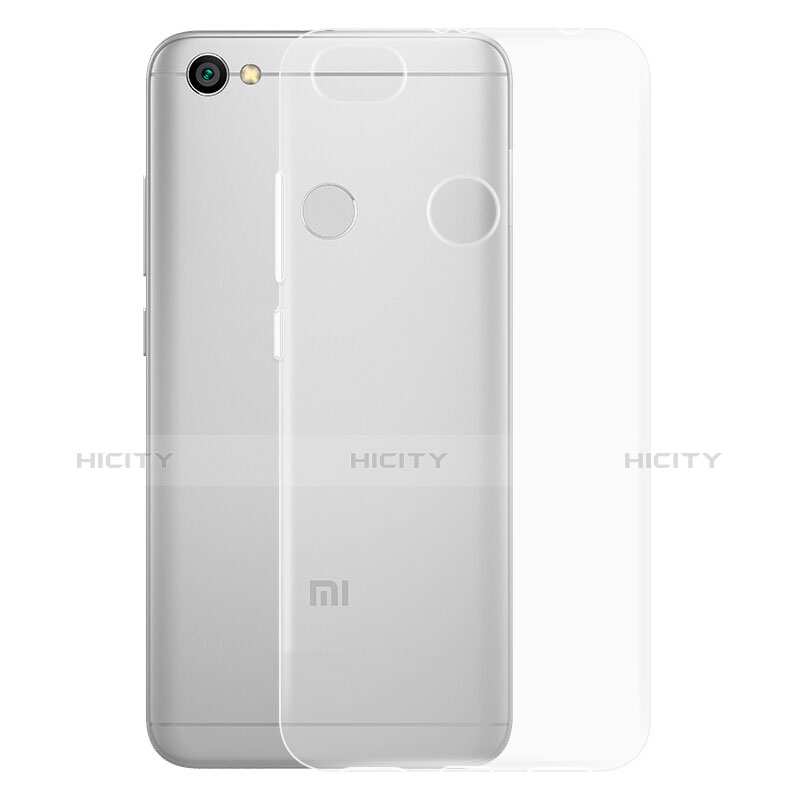 Xiaomi Redmi Note 5A Pro用極薄ソフトケース シリコンケース 耐衝撃 全面保護 クリア透明 T05 Xiaomi クリア