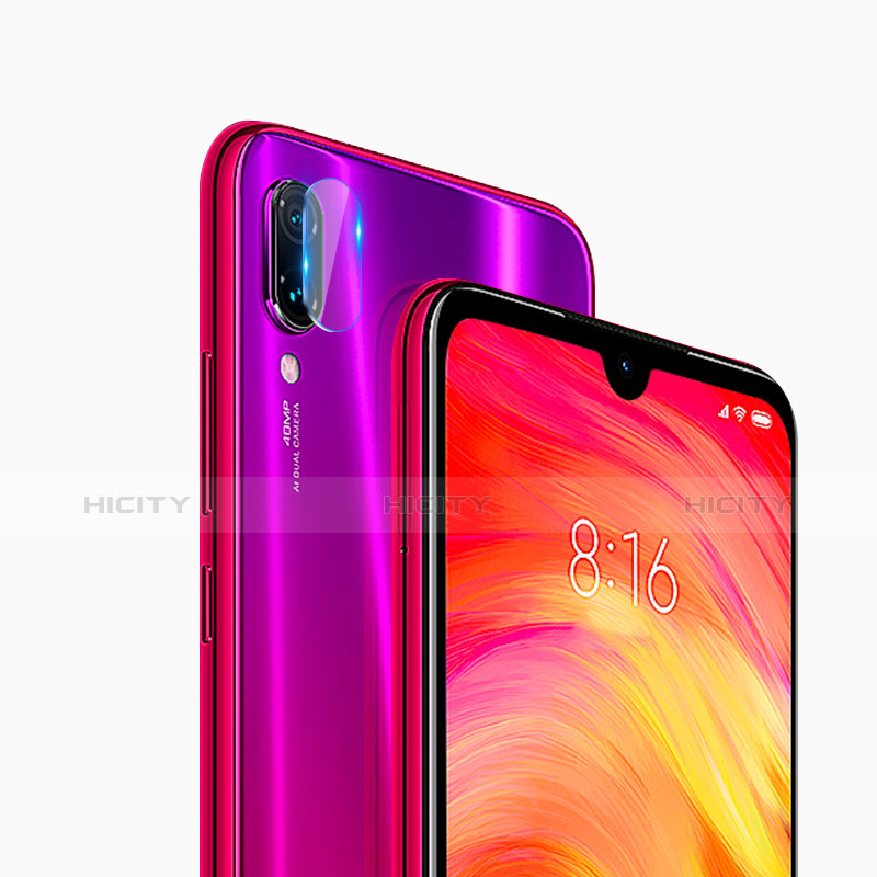 Xiaomi Redmi Note 7用強化ガラス カメラプロテクター カメラレンズ 保護ガラスフイルム Xiaomi クリア