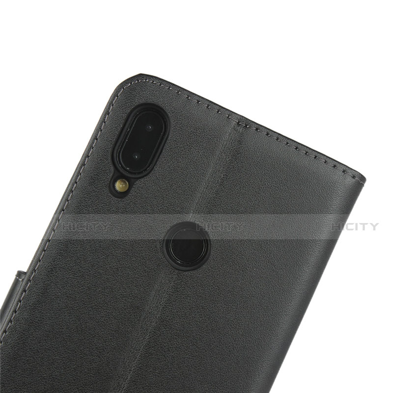 Xiaomi Redmi Note 7 Pro用手帳型 レザーケース スタンド L04 Xiaomi ブラック