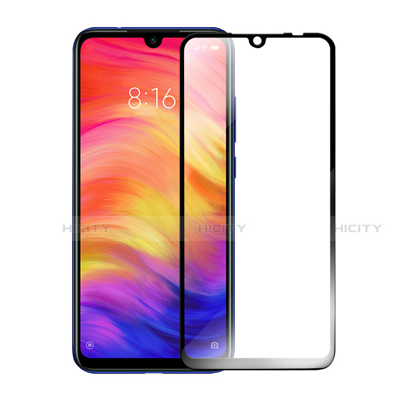 Xiaomi Redmi Note 7 Pro用強化ガラス フル液晶保護フィルム F11 Xiaomi ブラック