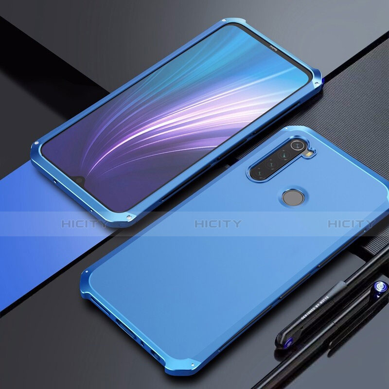 Xiaomi Redmi Note 8 (2021)用ケース 高級感 手触り良い アルミメタル 製の金属製 カバー Xiaomi 