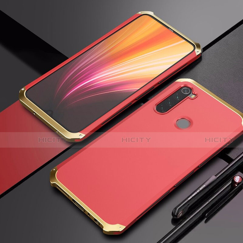 Xiaomi Redmi Note 8 (2021)用ケース 高級感 手触り良い アルミメタル 製の金属製 カバー Xiaomi 