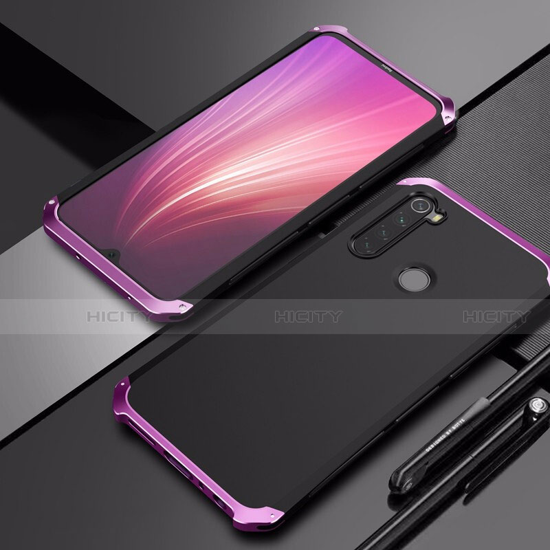 Xiaomi Redmi Note 8 (2021)用ケース 高級感 手触り良い アルミメタル 製の金属製 カバー Xiaomi 