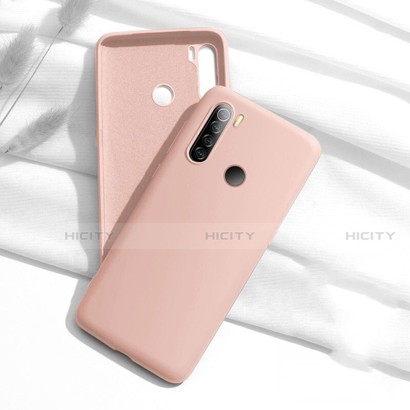 Xiaomi Redmi Note 8用360度 フルカバー極薄ソフトケース シリコンケース 耐衝撃 全面保護 バンパー C02 Xiaomi ピンク