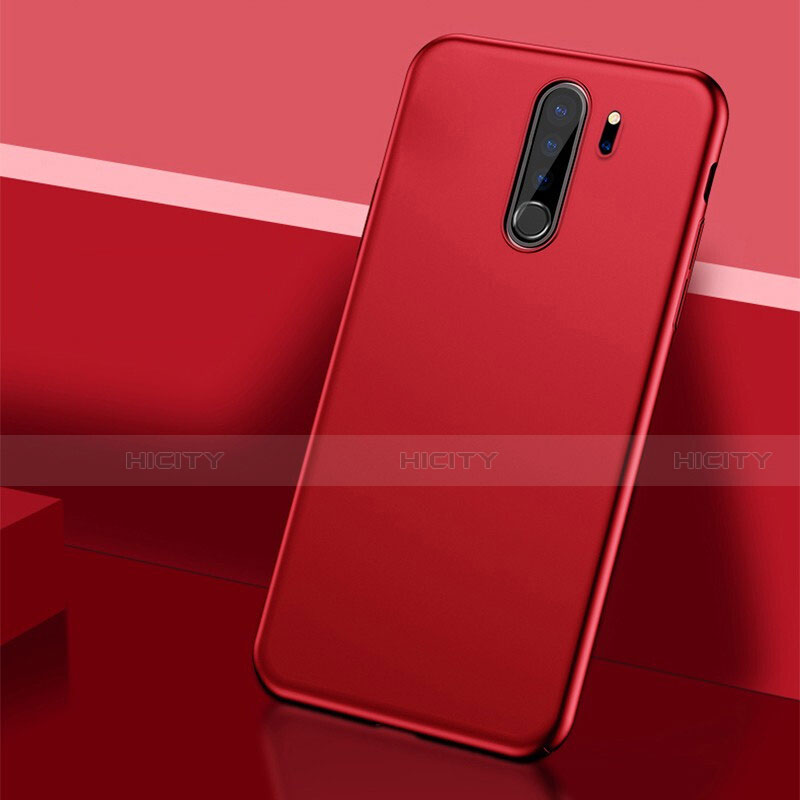 Xiaomi Redmi Note 8 Pro用ハードケース プラスチック 質感もマット カバー P01 Xiaomi レッド