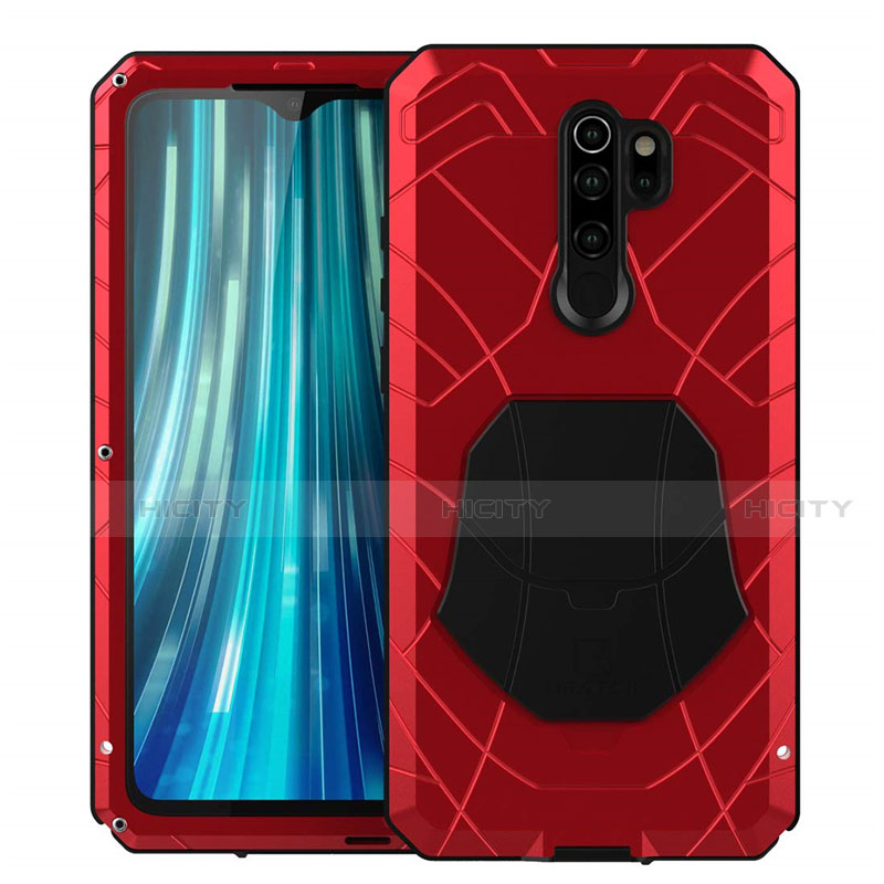 Xiaomi Redmi Note 8 Pro用ハイブリットバンパーケース プラスチック 兼シリコーン カバー 前面と背面 360度 フル R02 Xiaomi 