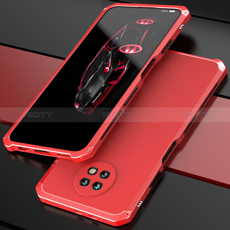 Xiaomi Redmi Note 9 5G用360度 フルカバー ケース 高級感 手触り良い アルミメタル 製の金属製 P01 Xiaomi 