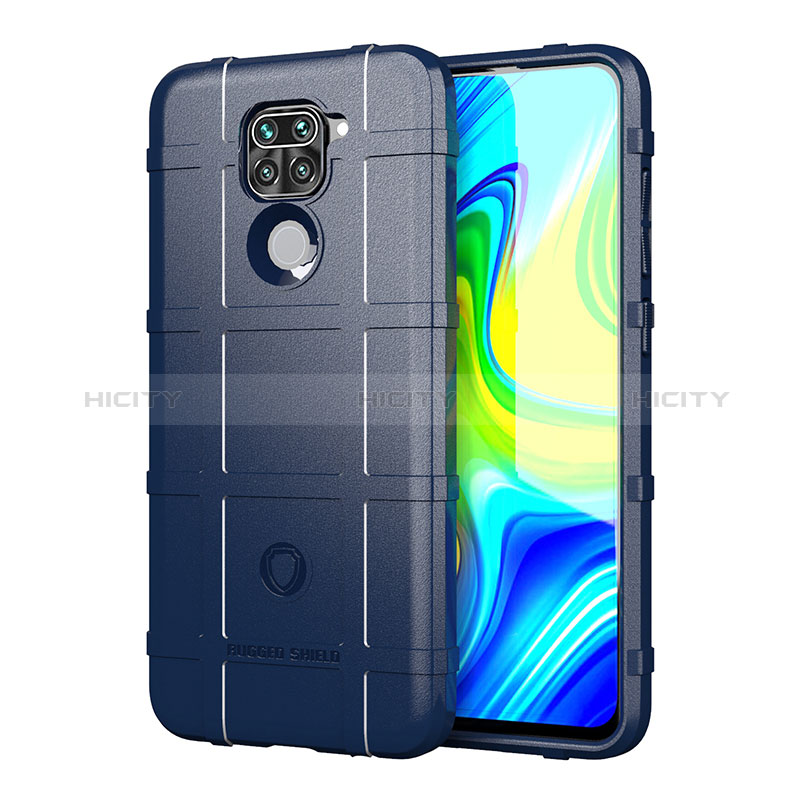 Xiaomi Redmi Note 9用360度 フルカバー極薄ソフトケース シリコンケース 耐衝撃 全面保護 バンパー J01S Xiaomi 