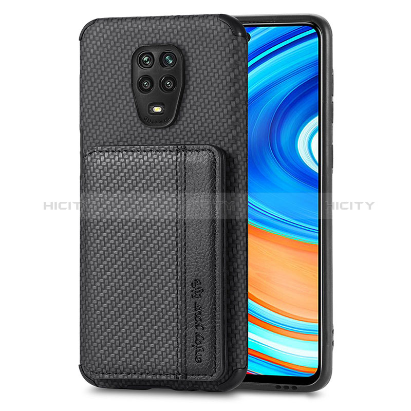 Xiaomi Redmi Note 9 Pro用極薄ソフトケース シリコンケース 耐衝撃 全面保護 マグネット式 バンパー S01D Xiaomi 