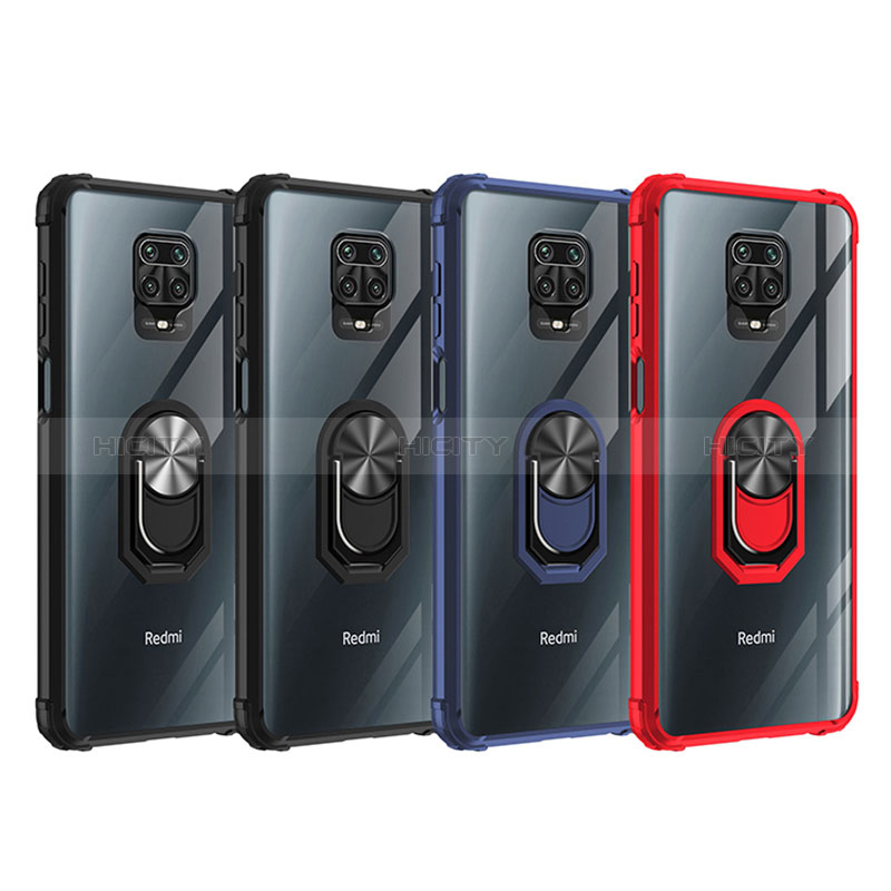 Xiaomi Redmi Note 9 Pro Max用ハイブリットバンパーケース プラスチック アンド指輪 マグネット式 MQ2 Xiaomi 