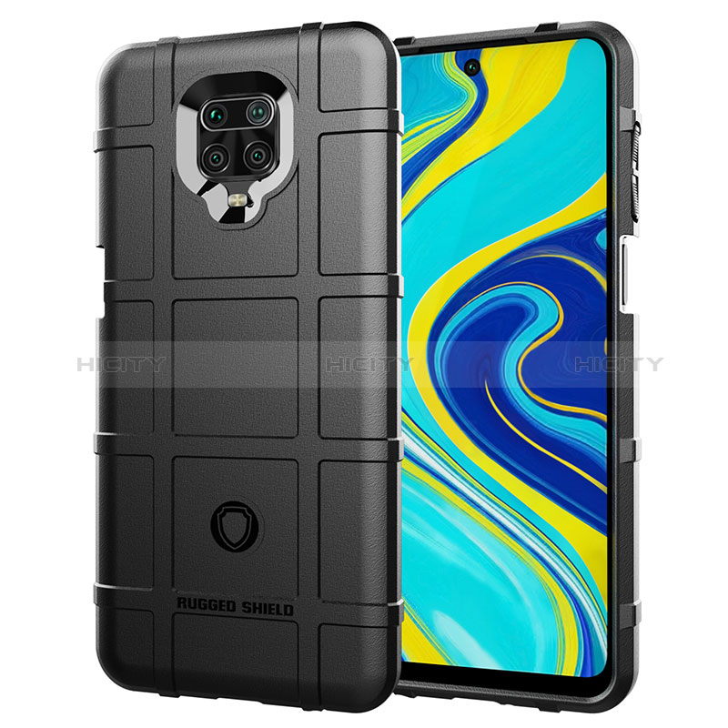 Xiaomi Redmi Note 9 Pro Max用360度 フルカバー極薄ソフトケース シリコンケース 耐衝撃 全面保護 バンパー J01S Xiaomi 