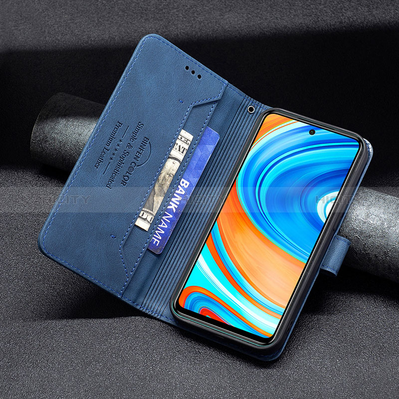 Xiaomi Redmi Note 9 Pro Max用手帳型 レザーケース スタンド カバー B05F Xiaomi 