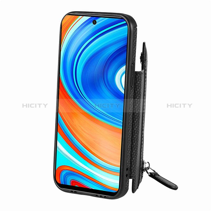 Xiaomi Redmi Note 9 Pro Max用極薄ソフトケース シリコンケース 耐衝撃 全面保護 マグネット式 バンパー S02D Xiaomi 