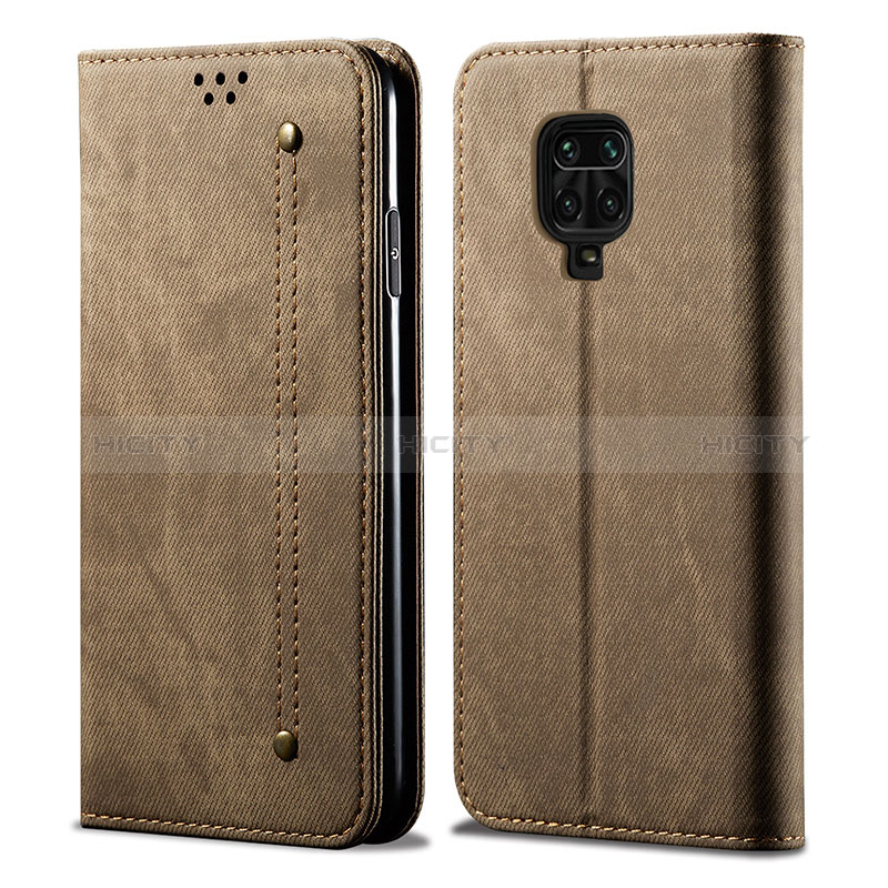 Xiaomi Redmi Note 9 Pro Max用手帳型 布 スタンド B01S Xiaomi 