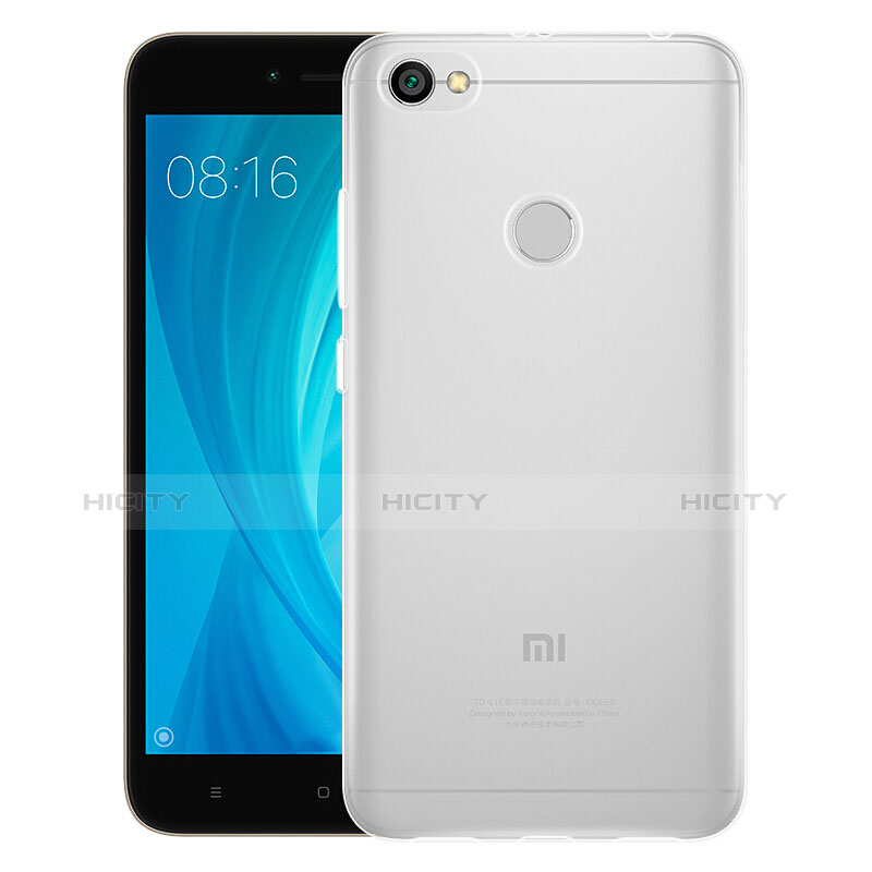 Xiaomi Redmi Y1用極薄ソフトケース シリコンケース 耐衝撃 全面保護 クリア透明 T06 Xiaomi クリア